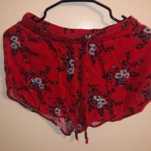 Red floral Pink Republic shorts